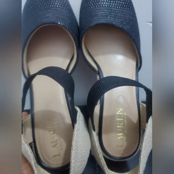 LAUREN Ralph Lauren Pearle Straw Espadrille - Picture 7 of 8